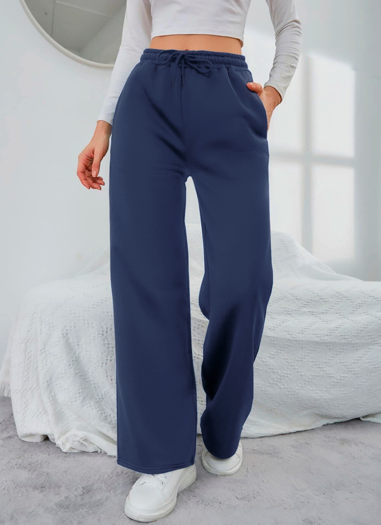 Foto 5 | Pants Ancho De Mujer Pant-040 Color Casual