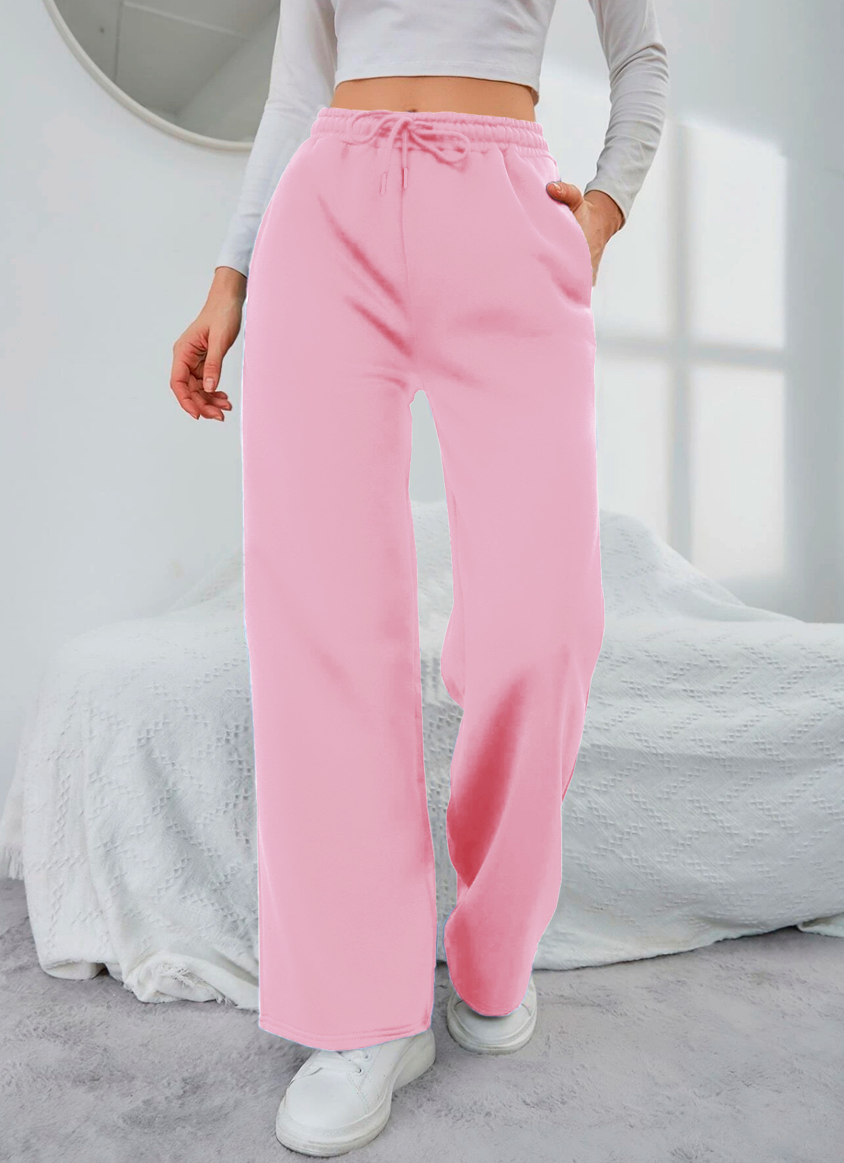 Foto 5 | Pants Ancho De Mujer Pant-040 Color Casual