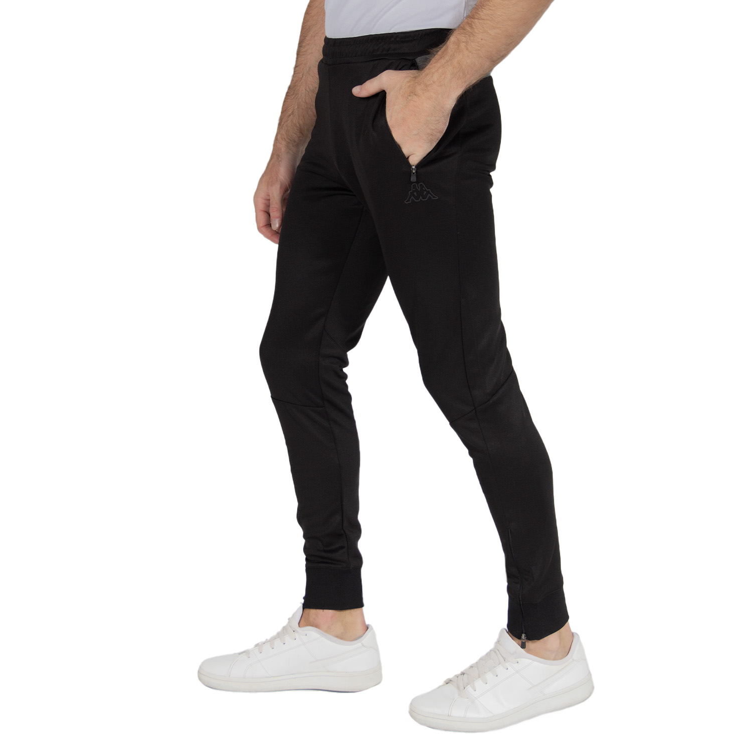 Foto 4 pulgar | Pantalón Deportivo Slim Kappa Negro para Caballero