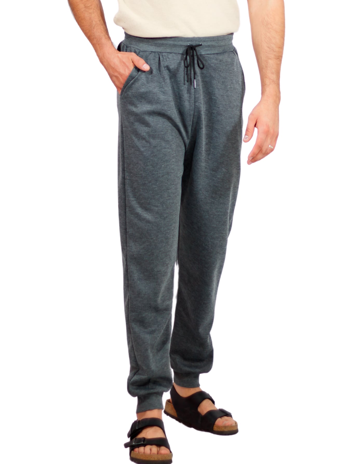 Jogger Pants Gris Oscuro Pants Caball Casuales para Hombre $299