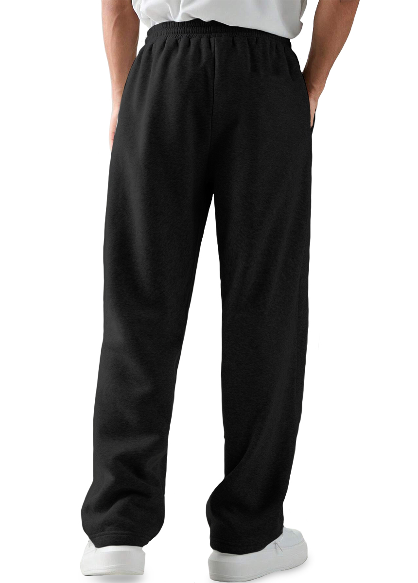 Foto 4 pulgar | Pantalón Jogger Deportivo Casual Slim Fit Elástico Negro para Hombre