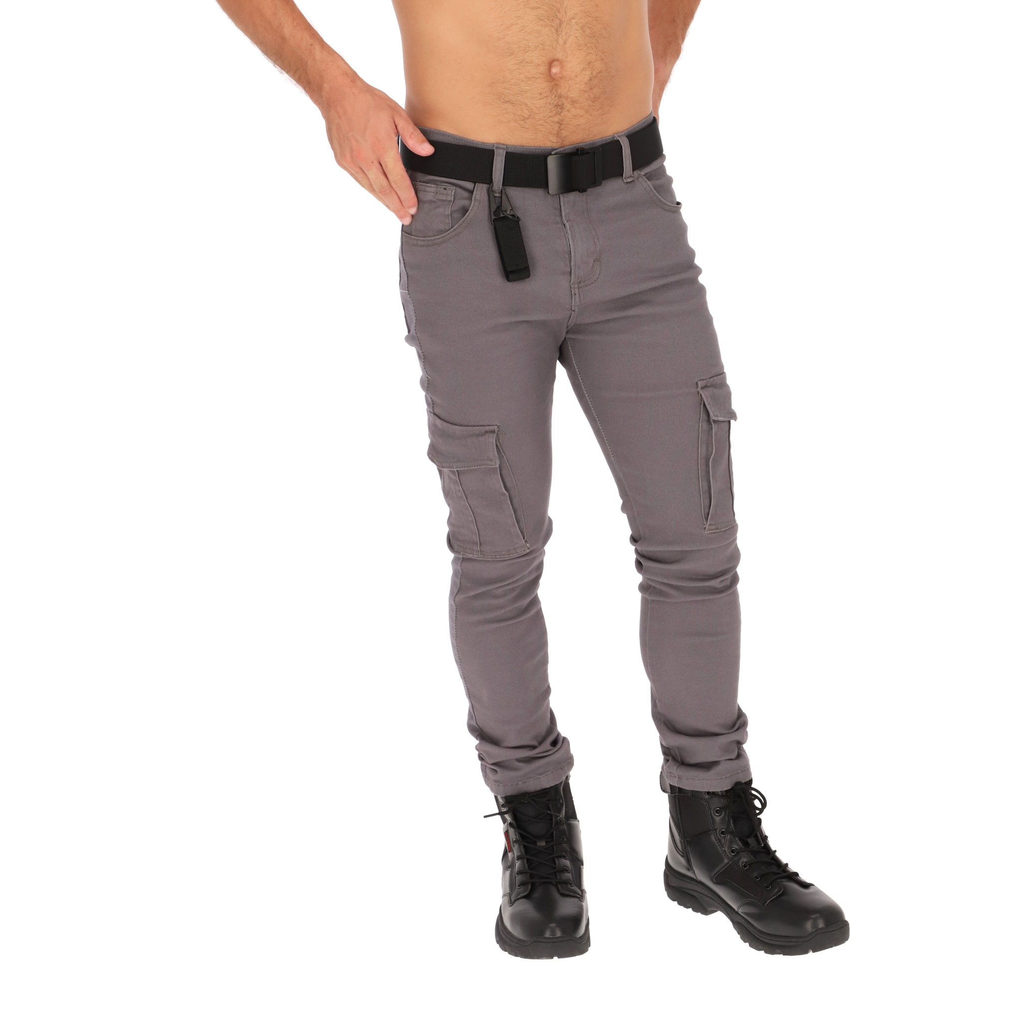 Foto 6 pulgar | Pantalón Táctico CHB Chili Beans Clothing Co. Gris para Hombre