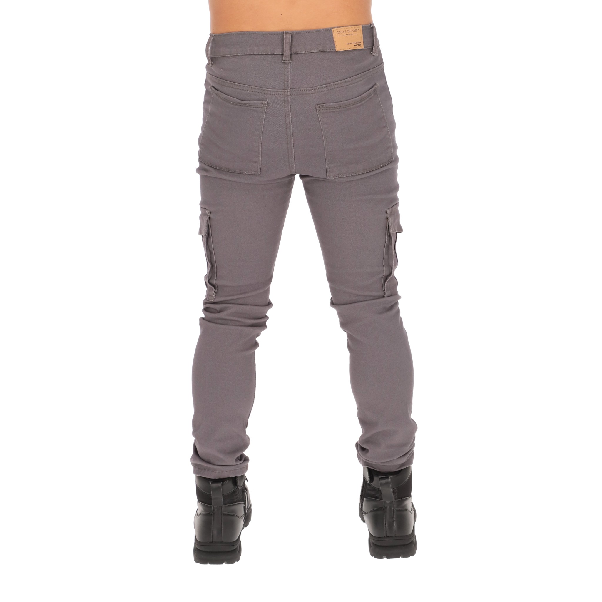Foto 7 pulgar | Pantalón Táctico CHB Chili Beans Clothing Co. Gris para Hombre