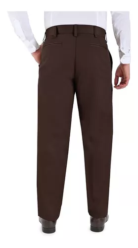 Foto 3 | Pantalón Uni Café para Hombre