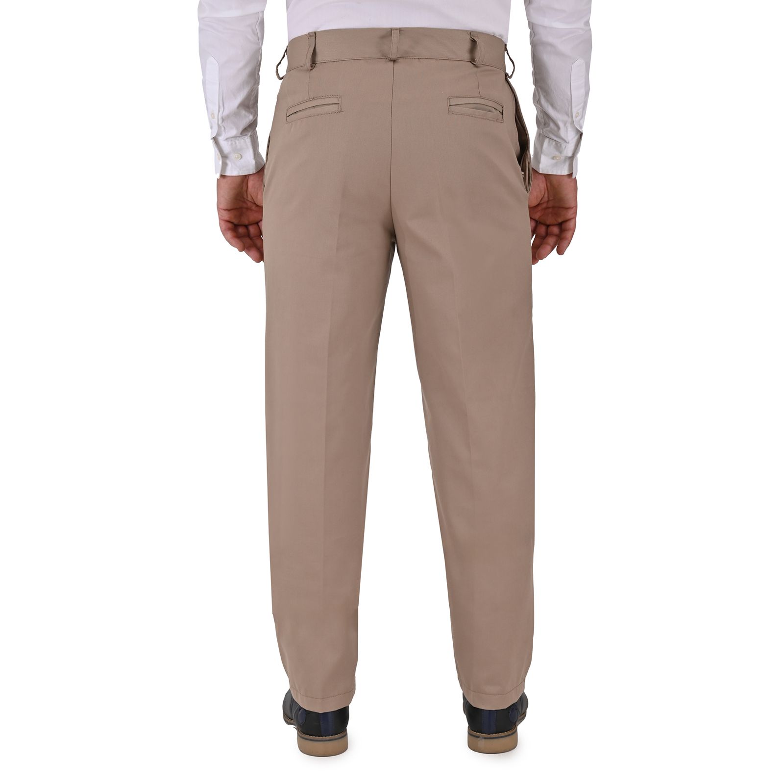 Foto 2 | Pantalo De Vestir Casual C/bolsa Secreta_cafe