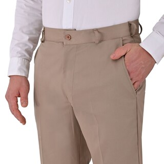 Foto 3 | Pantalo De Vestir Casual C/bolsa Secreta_cafe