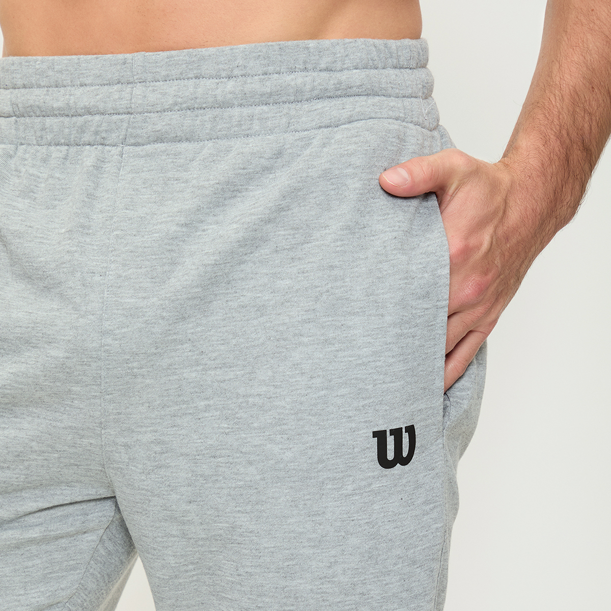 Foto 4 pulgar | Pants Wilson French Terry para Hombre