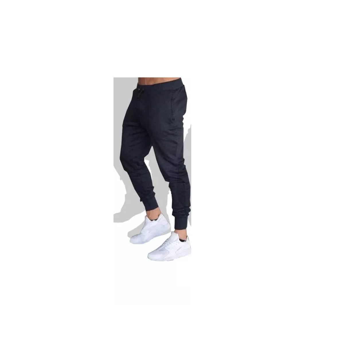 Foto 4 pulgar | Pants Jogger Deportivo Gym Casual Elástico Talla L Eo Safe Imports Esi-15918 Negro