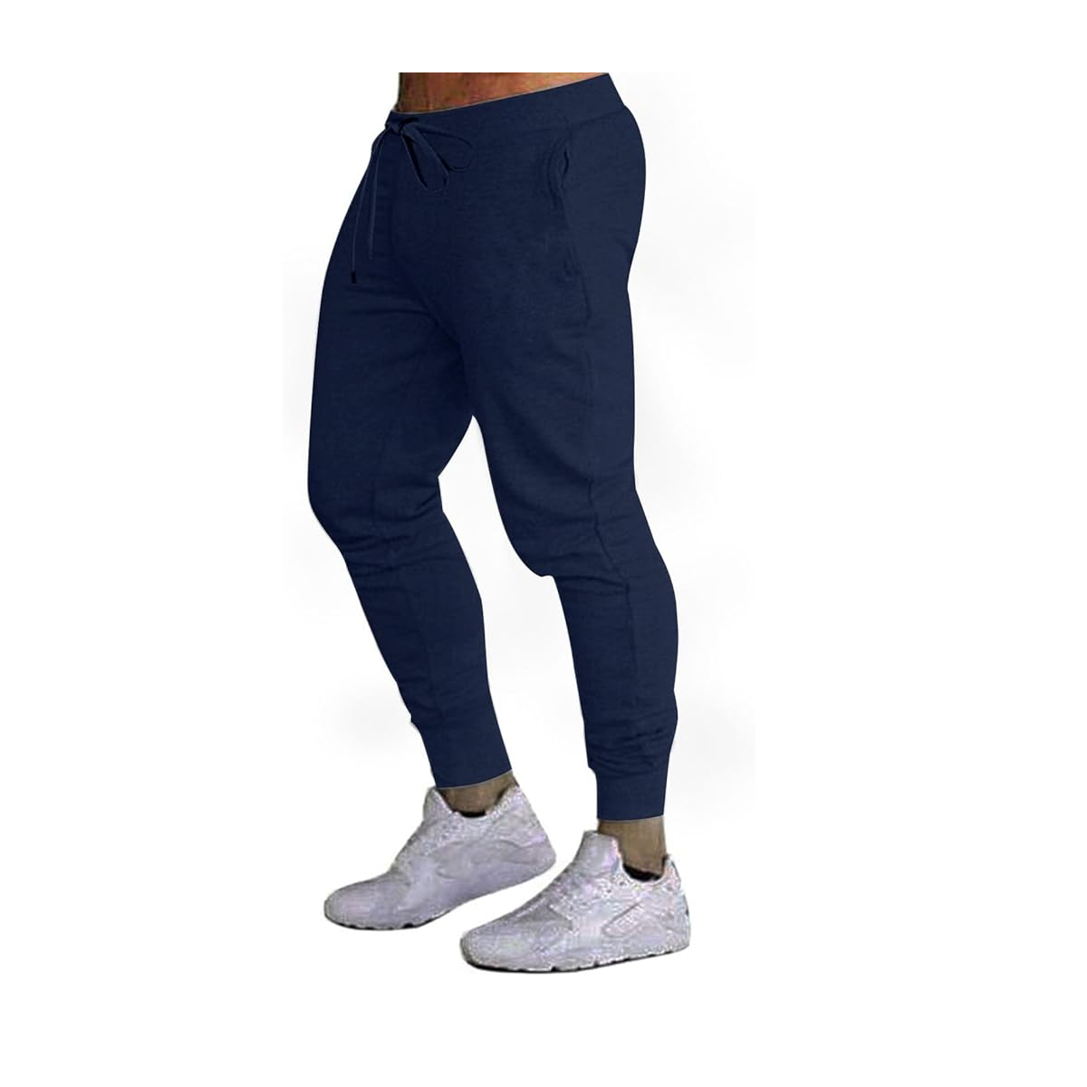 Foto 4 pulgar | Pants Deportivo Gym Casual Elástico Talla L/xl Eo Safe Imports Esi-15923 Azul Marino