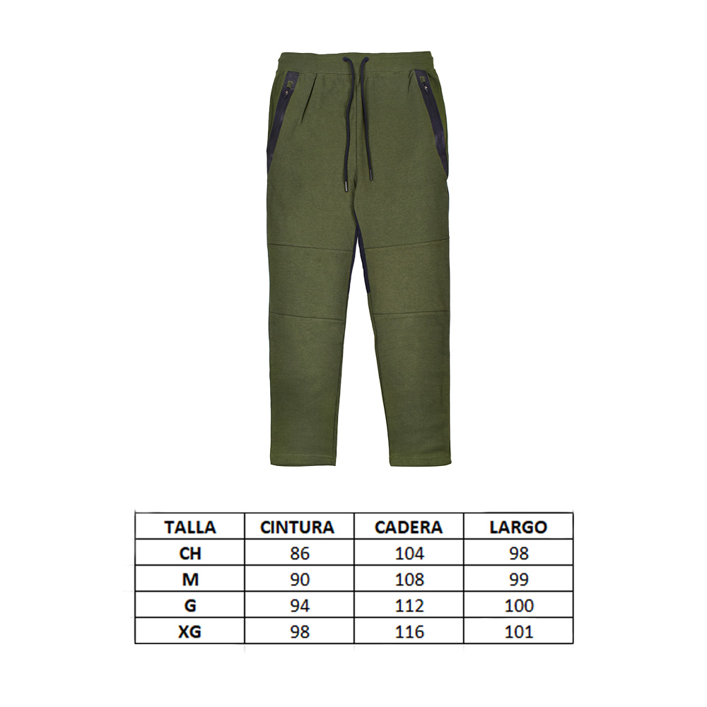 Foto 7 pulgar | Pants Deportivo Jiko Ai Verde para Hombre