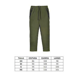 Foto 6 | Pants Deportivo Jiko Ai Verde para Hombre