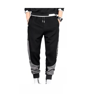 Foto 1 | Deportivo Pants Slim Fit Súper Calidad Elástico Talla L Eo Safe Imports Esi-16464 Negro