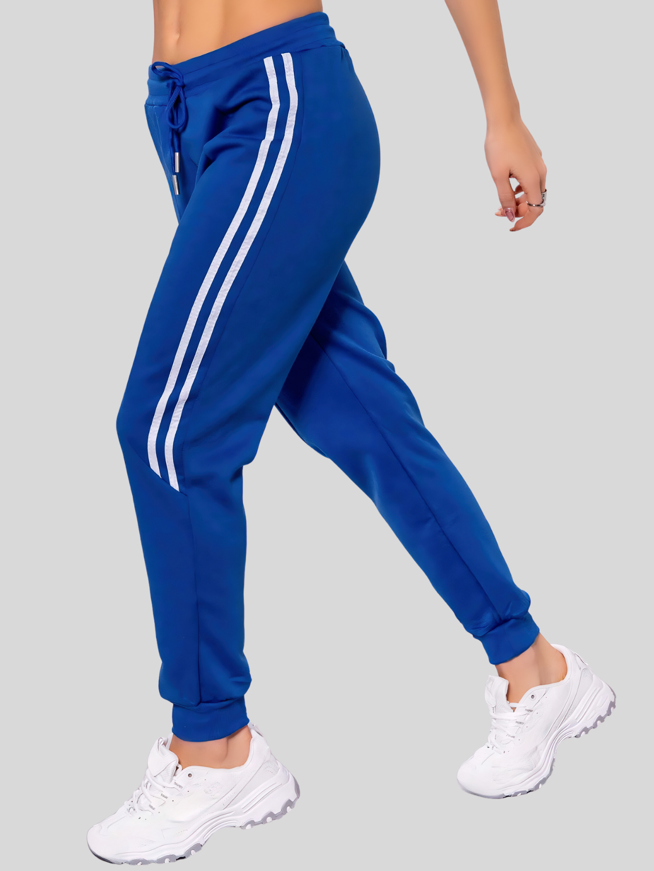 Foto 5 | Pants Mujer Pantalones Anchos Casual O Elgante Pant-050 Azul Rey Pans Stretch