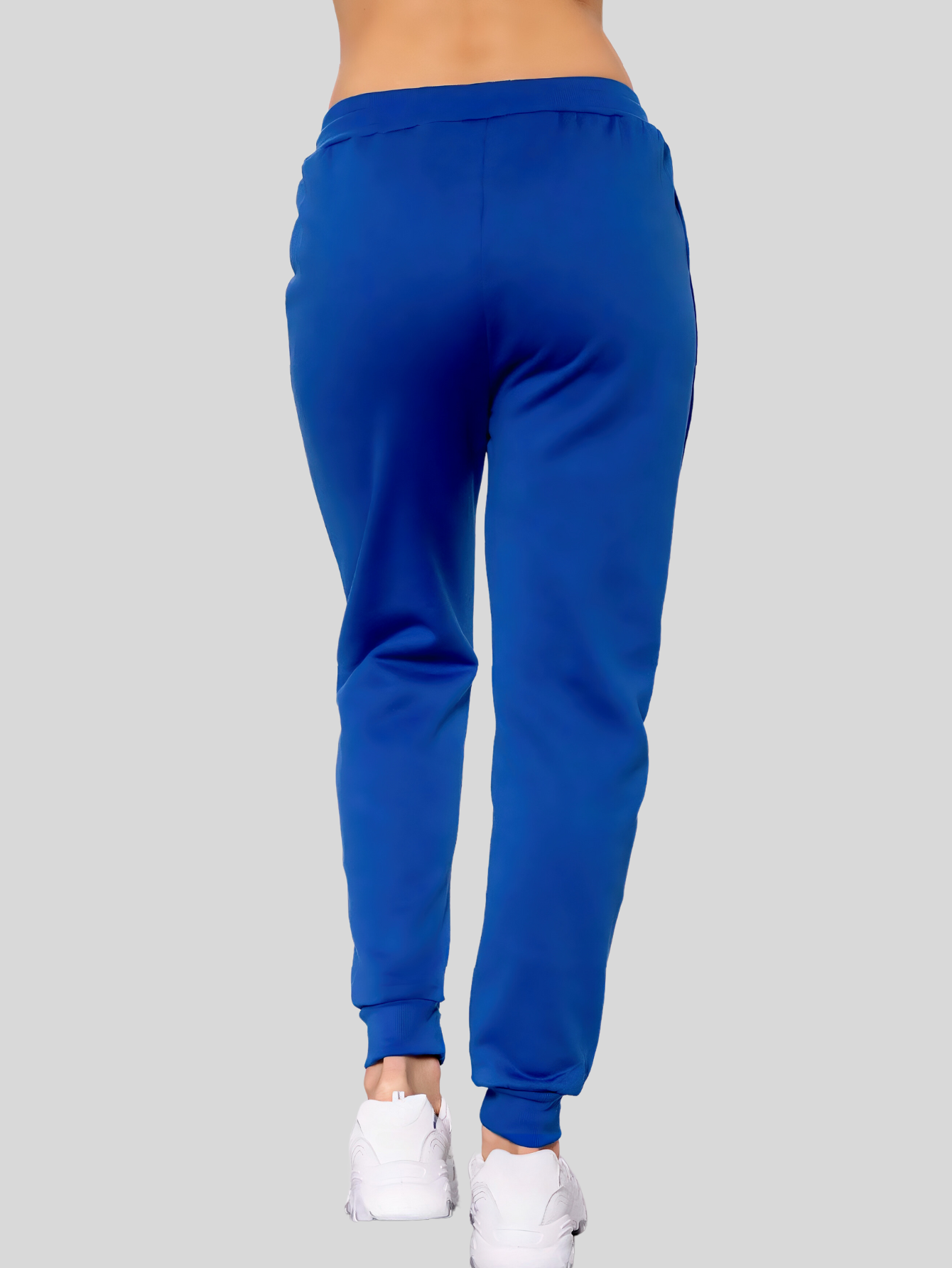 Foto 6 | Pants Mujer Pantalones Anchos Casual O Elgante Pant-050 Azul Rey Pans Stretch