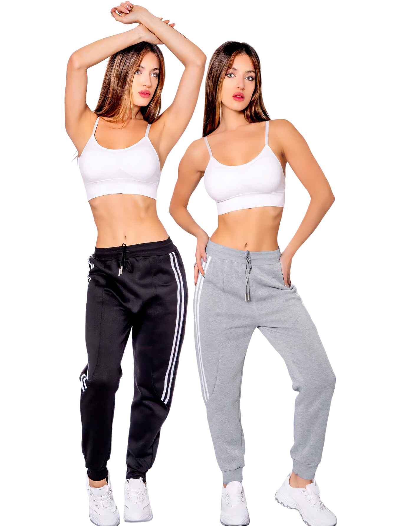 Set De Dos Pants De Mujer Pantalones Anchos Casual O Elgante Pant-050-px2 Variedad De Colores  Pans Stretch