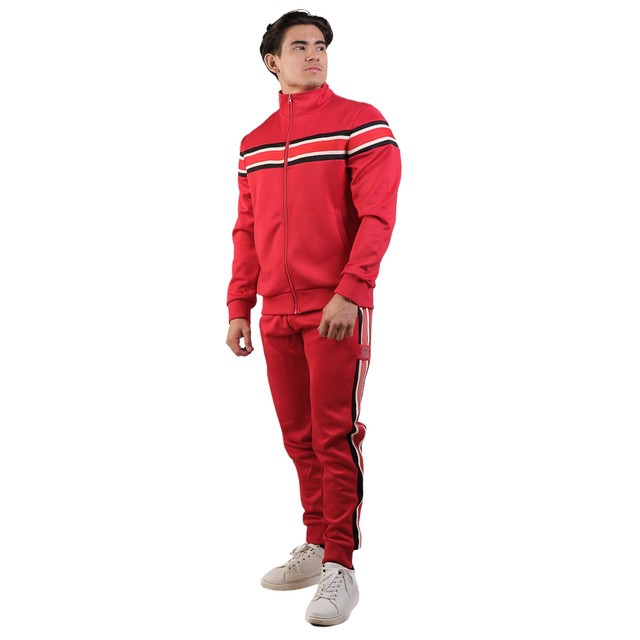 Foto 5 pulgar | Conjunto De Pants Para Hombre Pavini Ts-2474 Rojo