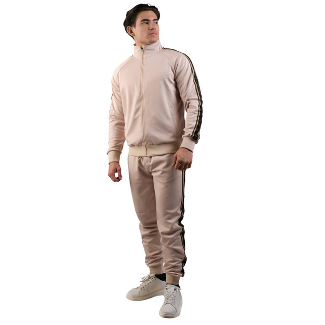 Foto 5 pulgar | Conjunto De Pants Para Hombre Pavini Ts-2475 Beige