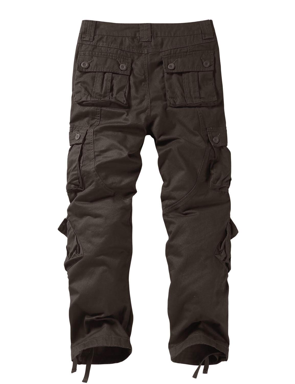 Foto 5 pulgar | Pantalones Cargo Match Wild Para Hombre, Color Caqui Oscuro, Talla 32 - Venta Internacional.