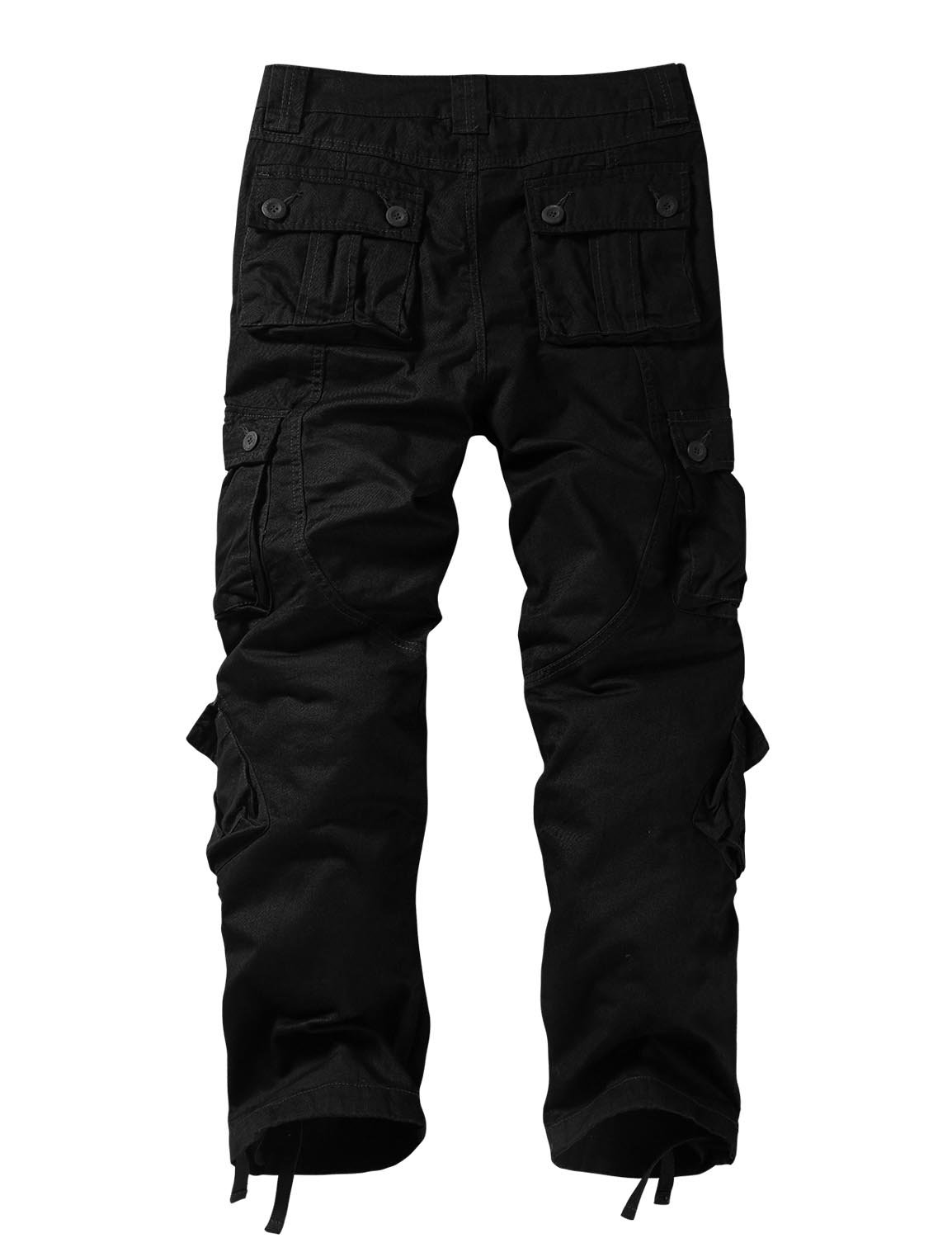 Foto 4 | Pantalones Cargo Match Wild Para Hombre, Color Negro, Talla 32 - Venta Internacional.