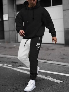 Foto 2 | Pantalones Deportivos Zaful Estampados Para Hombre, Casuales, Xxl - Venta Internacional.