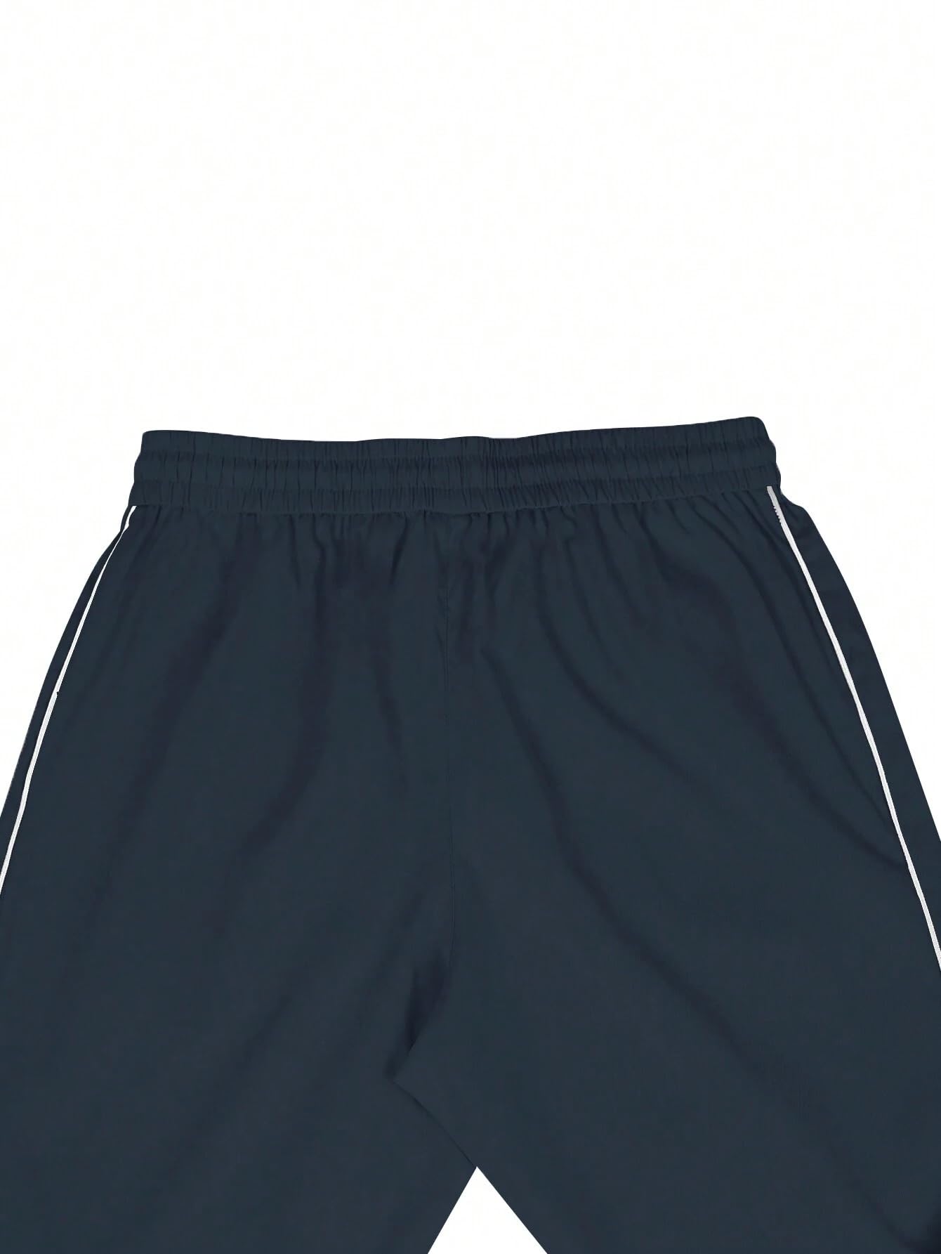 Foto 5 pulgar | Pantalones Cargo Zaful Y2k con Ribetes Azul Marino - Venta Internacional