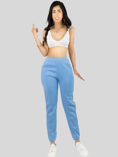 Foto 2 | Pants Mujer Jogger De Dama Cargo Pantalón Casual Jogger Dama Pant-052 Azul Claro Patalones De Chandal