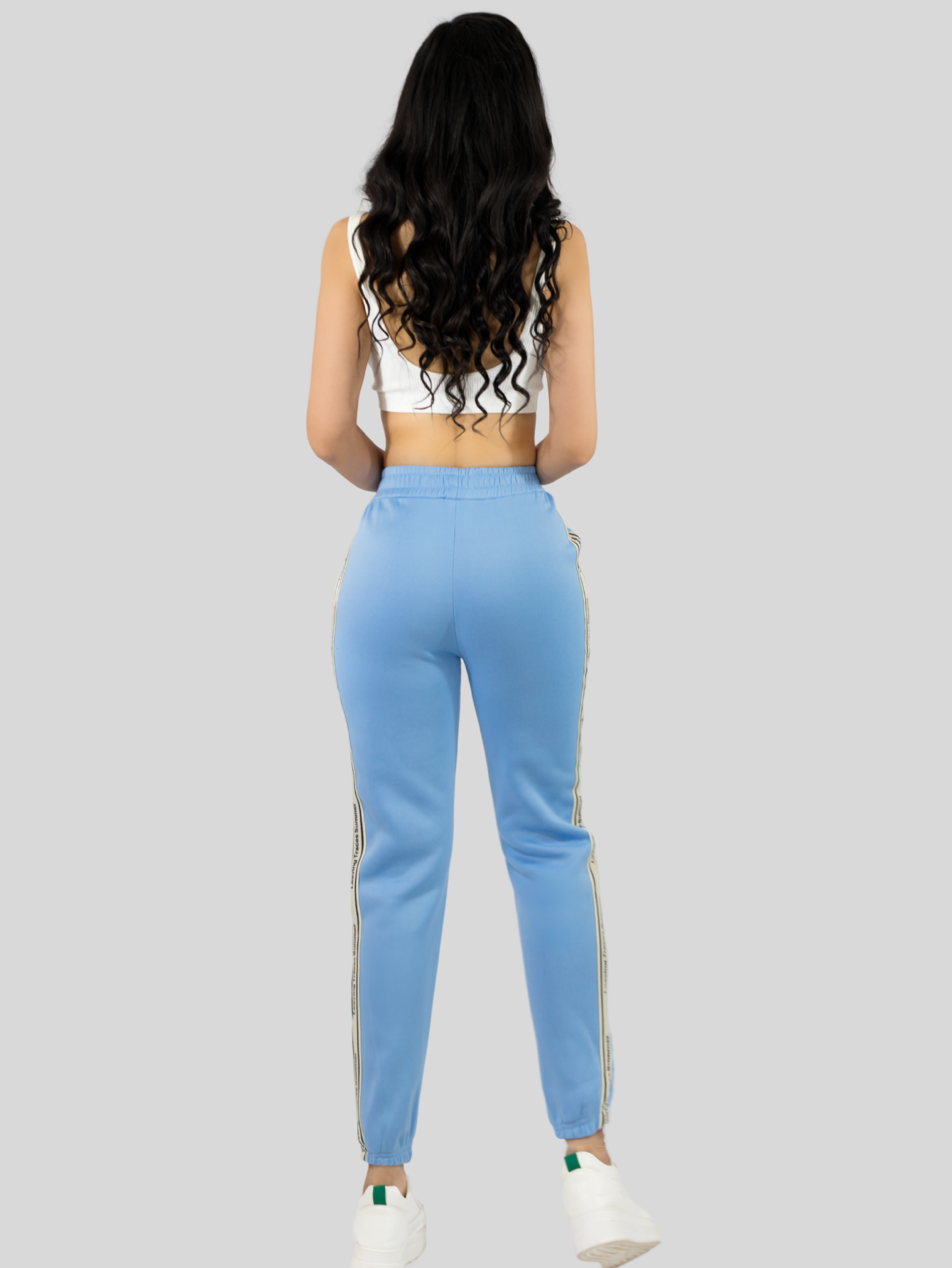 Foto 3 | Pants Mujer Jogger De Dama Cargo Pantalón Casual Jogger Dama Pant-052 Azul Claro Patalones De Chandal