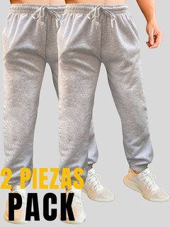 Foto 5 | Set De 2 Jogger Pants Hombre Pantalones Casuales Pant-032-px2 Variedad De Colores Pans Caballero