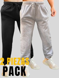 Foto 5 | Set De 2 Jogger Pants Hombre Pantalones Casuales Pant-032-px2 Variedad De Colores Pans Caballero