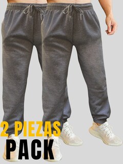Foto 5 | Set De 2 Jogger Pants Hombre Pantalones Casuales Pant-032-px2 Variedad De Colores Pans Caballero