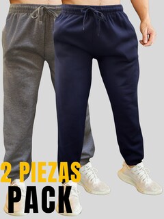 Foto 5 | Set De 2 Jogger Pants Hombre Pantalones Casuales Pant-032-px2 Variedad De Colores Pans Caballero