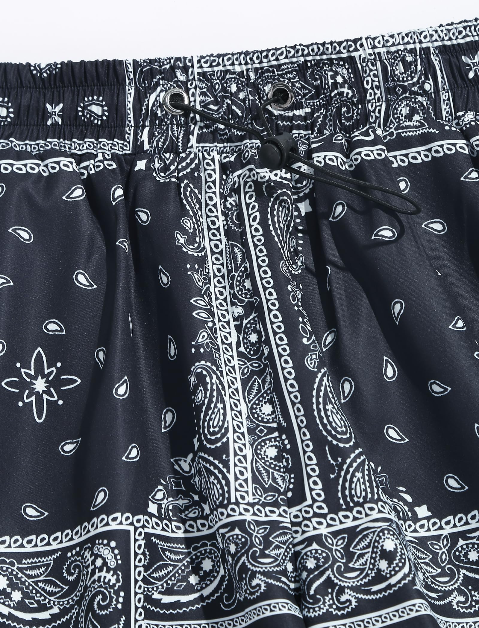 Foto 4 pulgar | Pantalones Cargo Zaful Con Bolsillo Plano En Paracaídas Para Hombre, Color Negro Xxl - Venta Internacional.