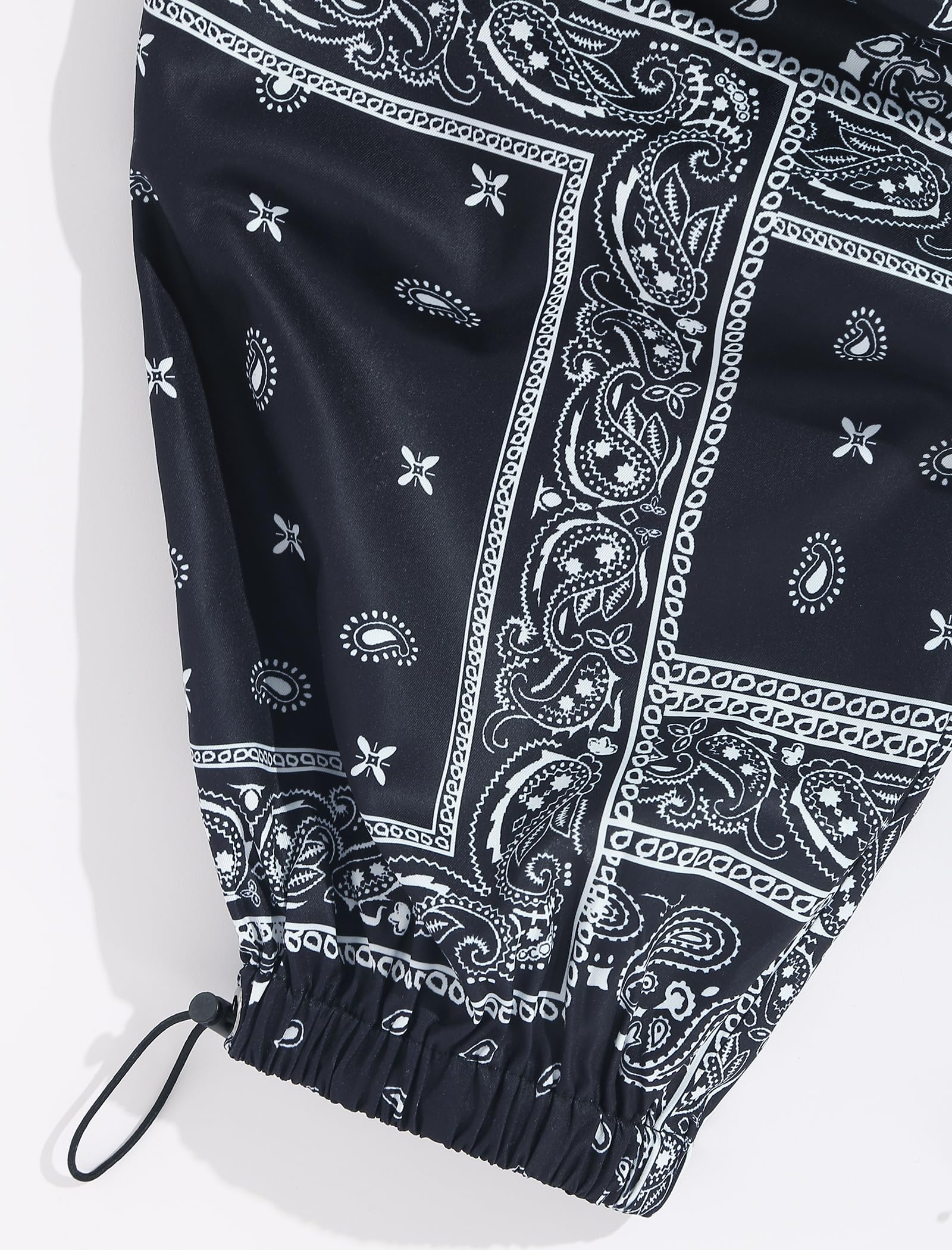 Foto 6 pulgar | Pantalones Cargo Zaful Con Bolsillo Plano En Paracaídas Para Hombre, Color Negro Xxl - Venta Internacional.