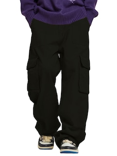 Foto 1 | Pantalones Cargo Zaful Con Bolsillo Plano, Paracaídas Para Hombre, Talla M, Color Negro - Venta Internacional.
