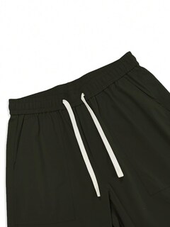 Foto 5 | Pantalones Cargo Zaful Con Bolsillo Plano, Paracaídas Para Hombre, Talla M, Color Negro - Venta Internacional.