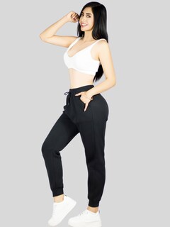 Foto 4 | Pants Mujer Pantalones Anchos Casual O Elgante Pant-054 Negro Pans Stretch