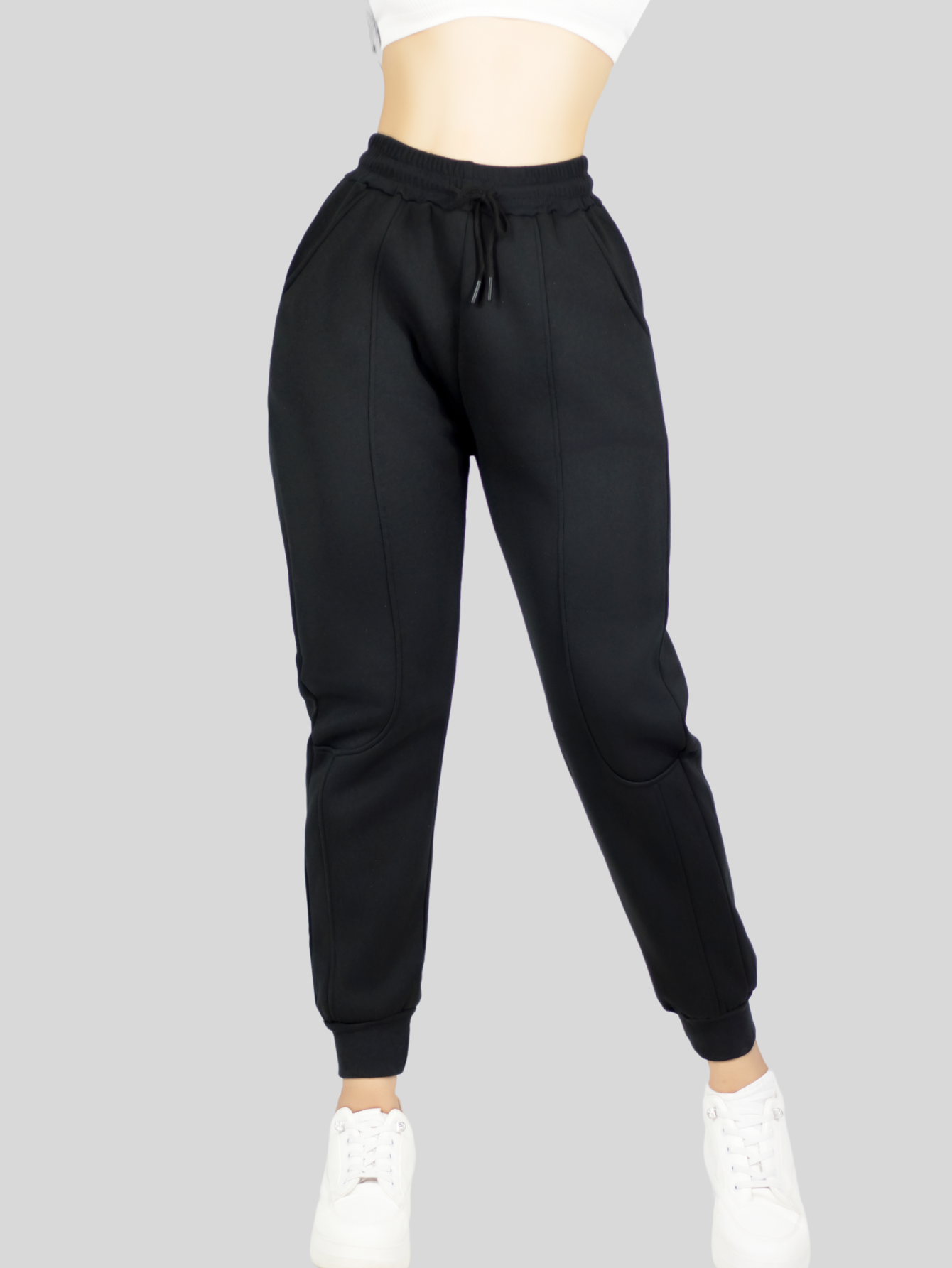 Foto 8 pulgar | Pants Mujer Pantalones Anchos Casual O Elgante Pant-054 Negro Pans Stretch