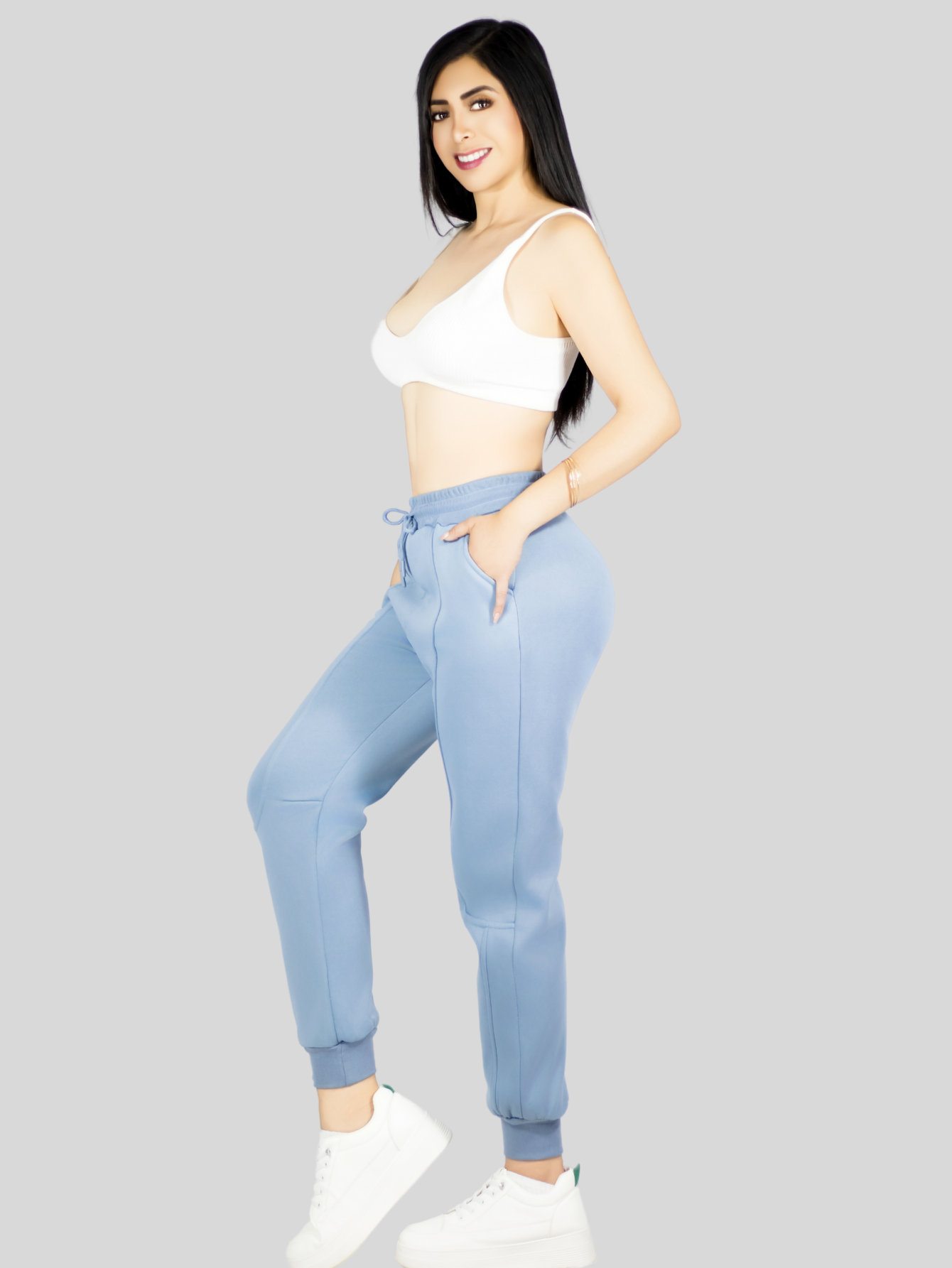 Foto 5 pulgar | Set De Dos Pants De Mujer Pantalones Anchos Casual O Elgante Pant-054-px2 Variedad De Colores  Pans Stretch