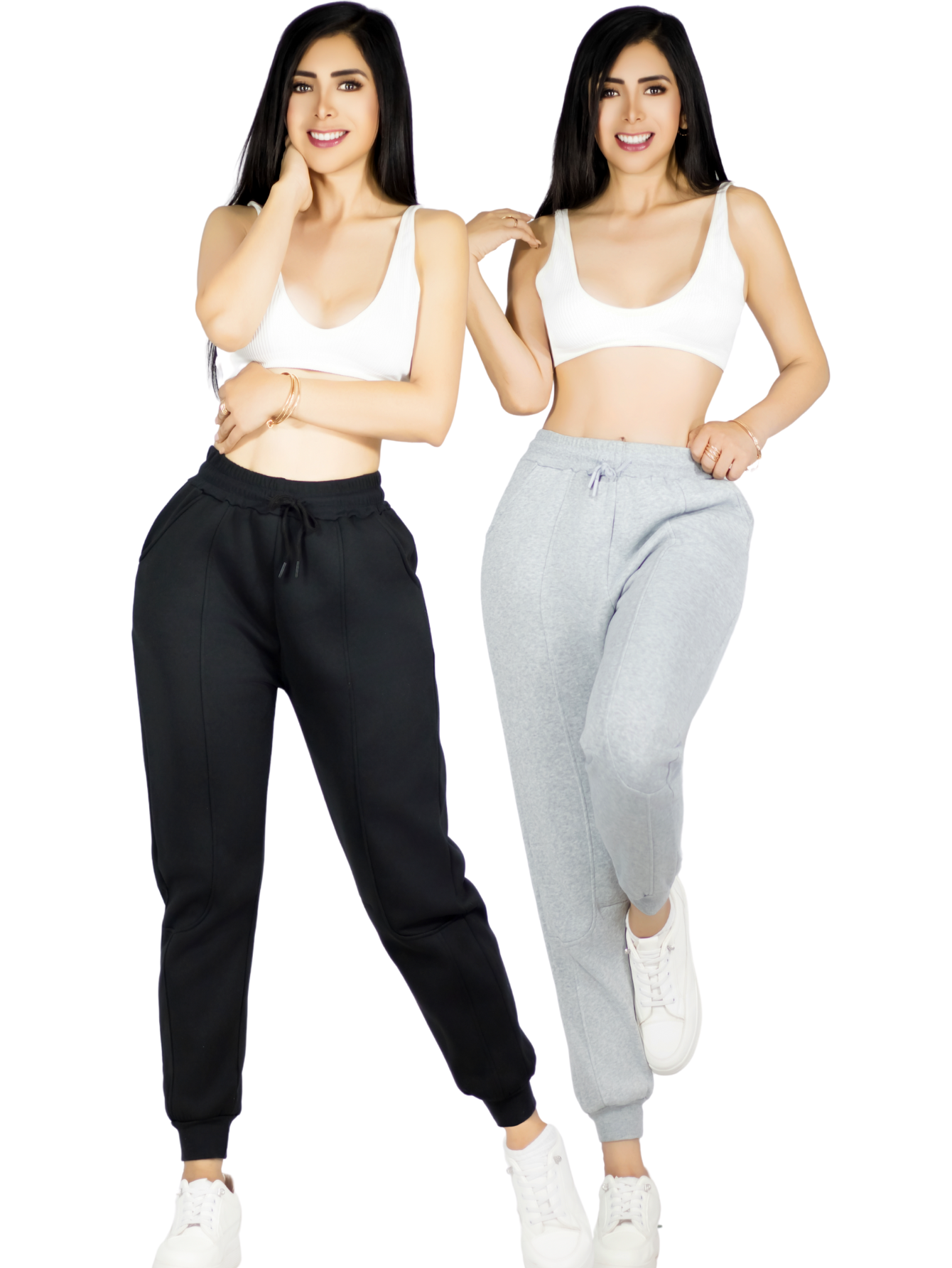 Set De Dos Pants De Mujer Pantalones Anchos Casual O Elgante Pant-054-px2 Variedad De Colores  Pans Stretch