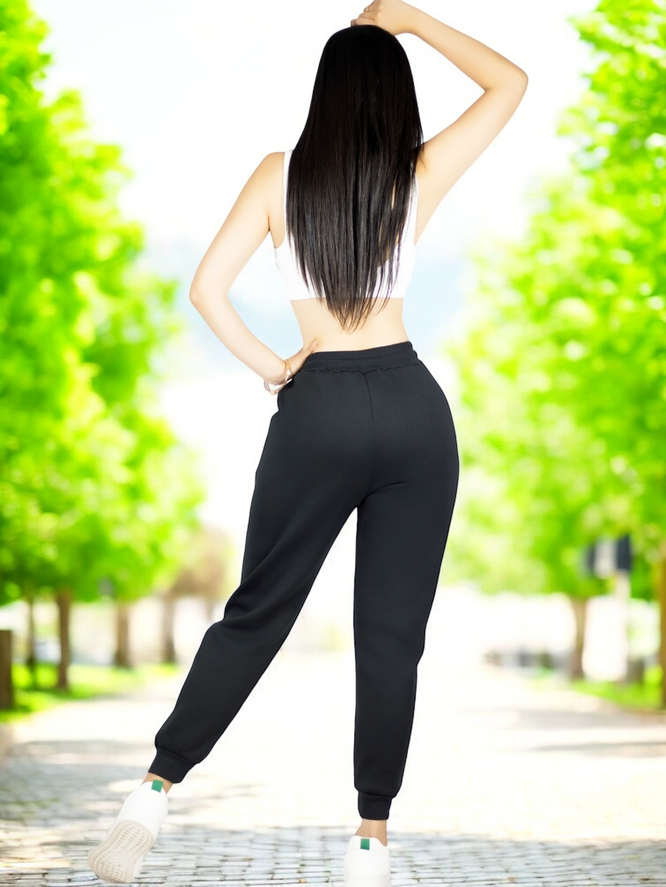 Foto 3 | Set De Dos Pants De Mujer Pantalones Anchos Casual O Elgante Pant-054-px2 Variedad De Colores  Pans Stretch