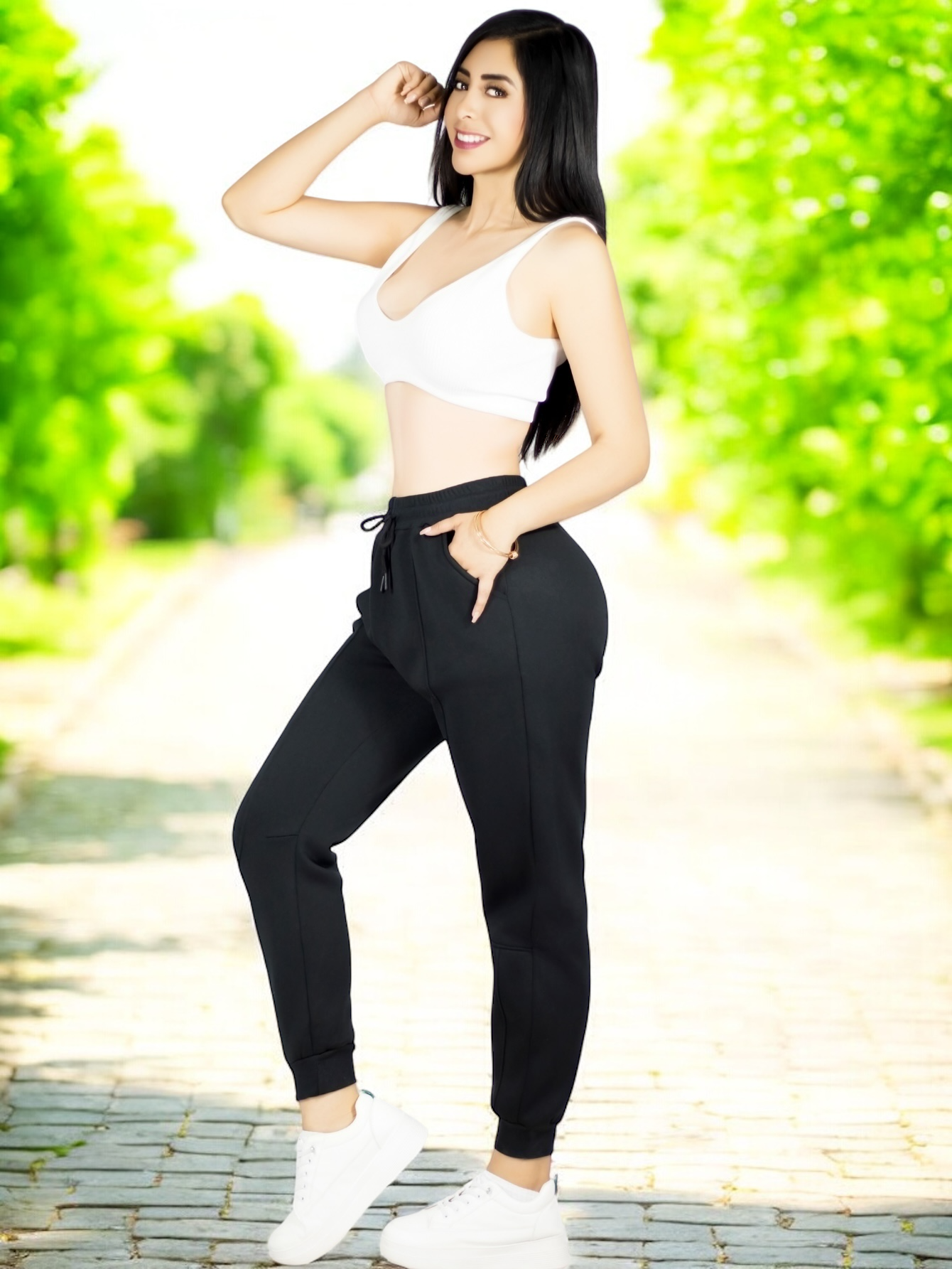 Foto 5 pulgar | Set De Dos Pants De Mujer Pantalones Anchos Casual O Elgante Pant-054-px2 Variedad De Colores  Pans Stretch