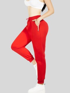 Foto 7 | Pants Mujer Pantalones Anchos Casual O Elgante Pant-054 Rojo Pans Stretch