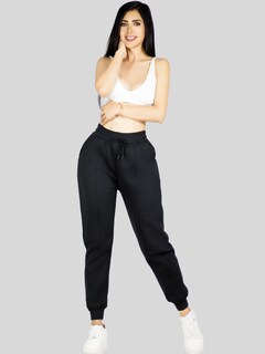 Foto 2 | Pants Mujer Pantalones Anchos Casual O Elgante Pant-054 Negro Pans Stretch