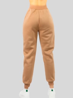 Foto 5 | Pants Mujer Jogger De Dama Cargo Pantalón Casual Jogger Dama Material Aterciopelado Pant-051 Cafe Patalones De Chandal