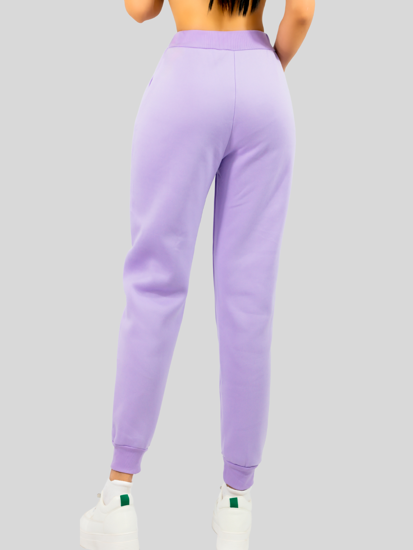 Foto 6 pulgar | Pants Mujer Jogger De Dama Cargo Pantalón Casual Jogger Dama Material Aterciopelado Pant-051 Lila Patalones De Chandal