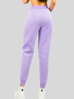 Foto 5 | Pants Mujer Jogger De Dama Cargo Pantalón Casual Jogger Dama Material Aterciopelado Pant-051 Lila Patalones De Chandal