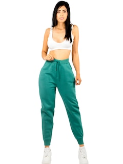 Foto 1 | Pants Mujer Jogger De Dama Cargo Pantalón Casual Jogger Dama Material Aterciopelado Pant-051 Verde Patalones De Chandal