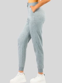 Foto 4 | Pants Mujer Jogger De Dama Cargo Pantalón Casual Jogger Dama Material Aterciopelado Pant-051 Gris Claro Patalones D