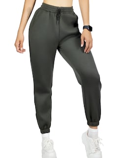 Foto 1 | Pants Mujer Jogger De Dama Cargo Pantalón Casual Jogger Dama Material Aterciopelado Pant-055 Gris Oscuro Patalones