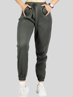 Foto 6 | Pants Mujer Jogger De Dama Cargo Pantalón Casual Jogger Dama Material Aterciopelado Pant-055 Gris Oscuro Patalones